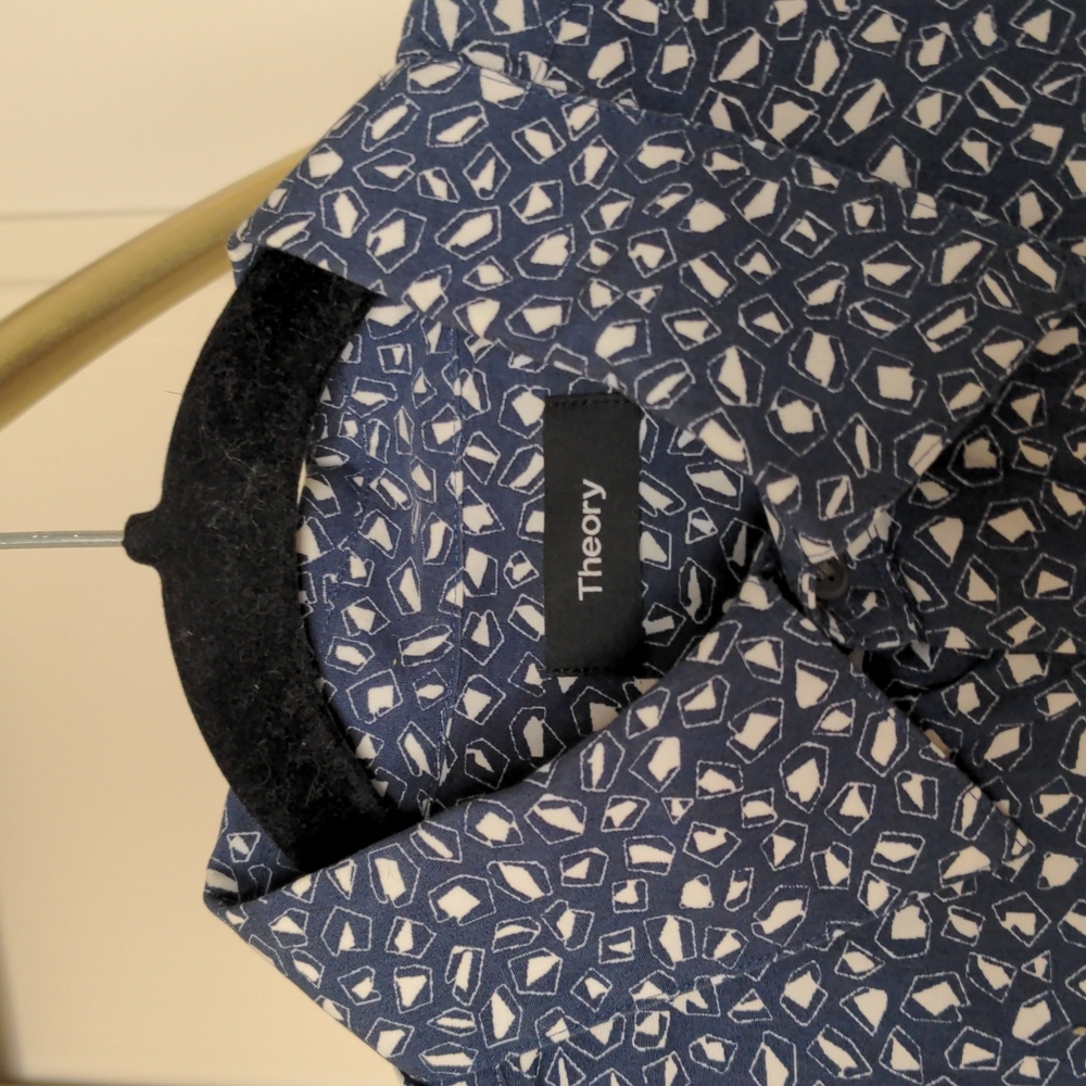 COPY - Theory short sleeve button down shirt